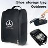 Q1983-Per Mercedes Benz Classe C E GLA W176 CLK W209 W202 W204 W203 W222 Borsa porta scarpe da ginnastica per interni auto Borsa porta scarpe per gite fuori porta