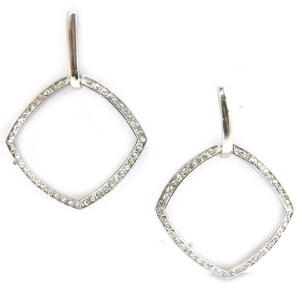 Les Trésors De Lily [G8632] - Boucles Créateur 'Déesse' Blanc