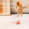 Electric Smart Silicone Tail Pet Toy for Cats with Automatic Rotating Ball