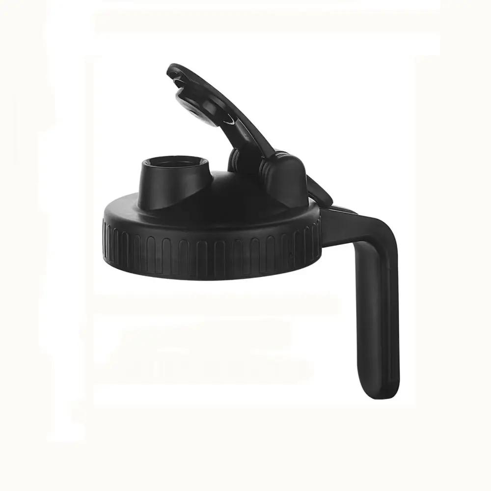 

Leakproof Mason Jar Pour Spout Lid with Handle Plastic Spout Lid 70mm/86mm Reusable Seal Bottle Cover for Wide Mouth Jar