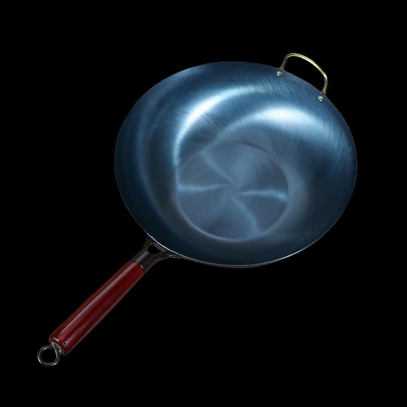 Yoshida Artisan Wrought Iron Flat-Bottom Wok