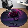1pc Rose Nebula Office Round Area Rug, Under Office Chairs Bedroom Living Room Home Decor, Room Deco, Available in Various Sizes