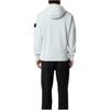 STONE ISLAND Sudadera con capucha de color liso y cremallera, manga larga, acanalada, para hombre, sudadera L1S156100061S0051-V0041