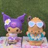 Sanrio 6Cm Figure Hawaii Hello Kitty Melody Kuromi Anime Cinnamoroll Doll Kawaii Diy Cake Decoration Christma Gifts For Children