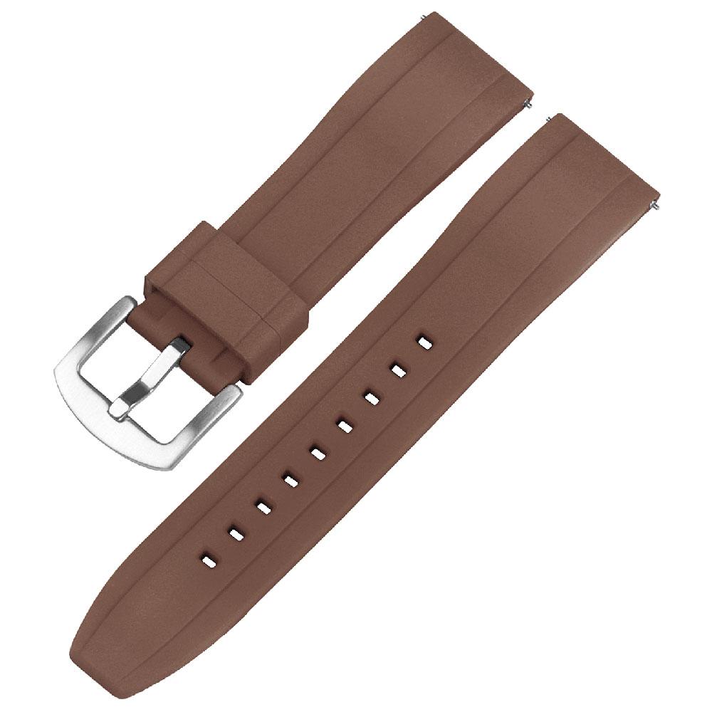 20mm 22mm Silicone Strap for Huawei Gt3/4 46mm Rubber Watch Band for Rolex Sport Waterproof Bracelet for Citizen