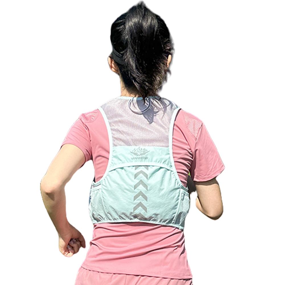 Hydration Jogging Vest Ultralight Breathable Running Race Hydration Vest Women Men Functional Pack for Marathon Cycling Hiking