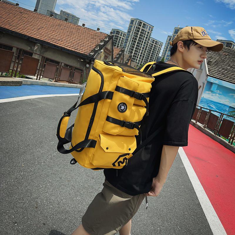 Large Capacity Travel Backpack for Men & Women with Wet/Dry Separation Feature