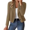Women's  Fashion  Long Sleeve Open Front  Business Casual Cardigan, Fashion Jacket,
