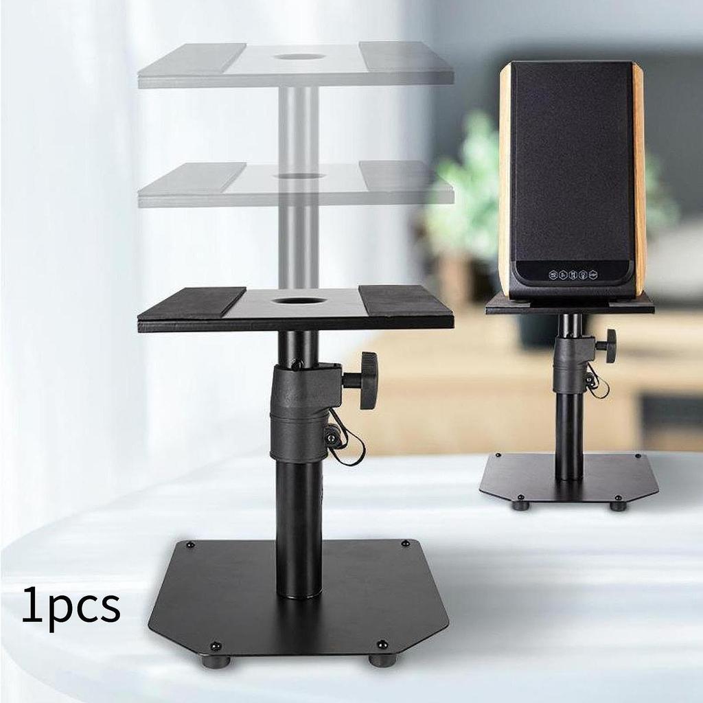 Stand, Speaker Holder with Adjustable Height for Home Use