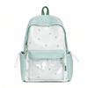 Schoolbag Casual New Fresh and Sweet Cute Girl Backpack High Value Junior High School Student Schoolbag Lightweight Versatile Backpack