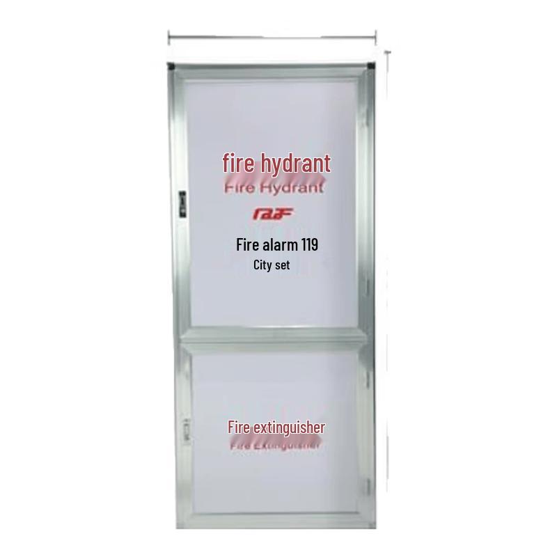 Xingyouan Aluminum Alloy Fire Hydrant Box Door Frame with Frosted Acrylic Panel