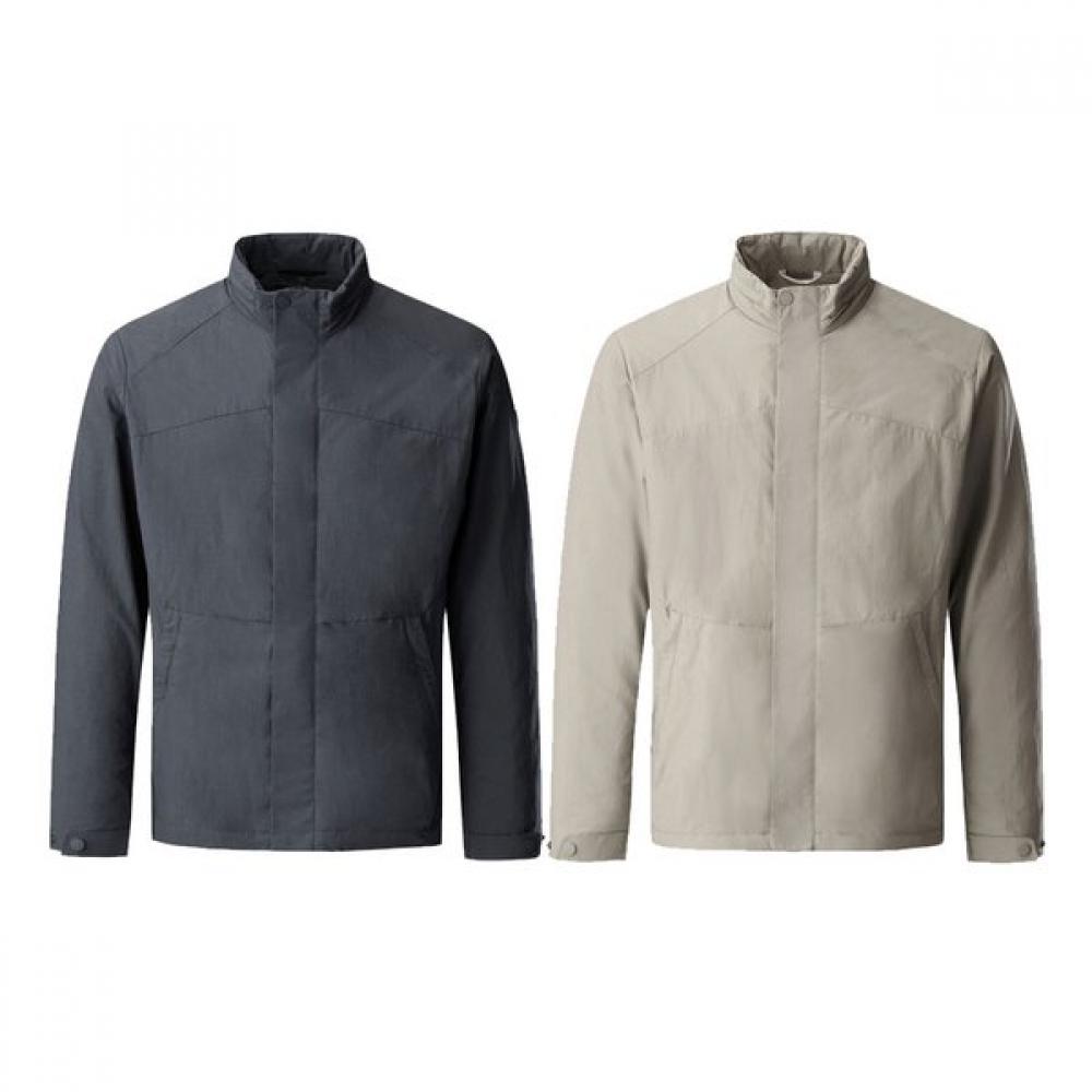 Kolon Sport Men S Stand Neck Jacket 2 optionS dark gray/95