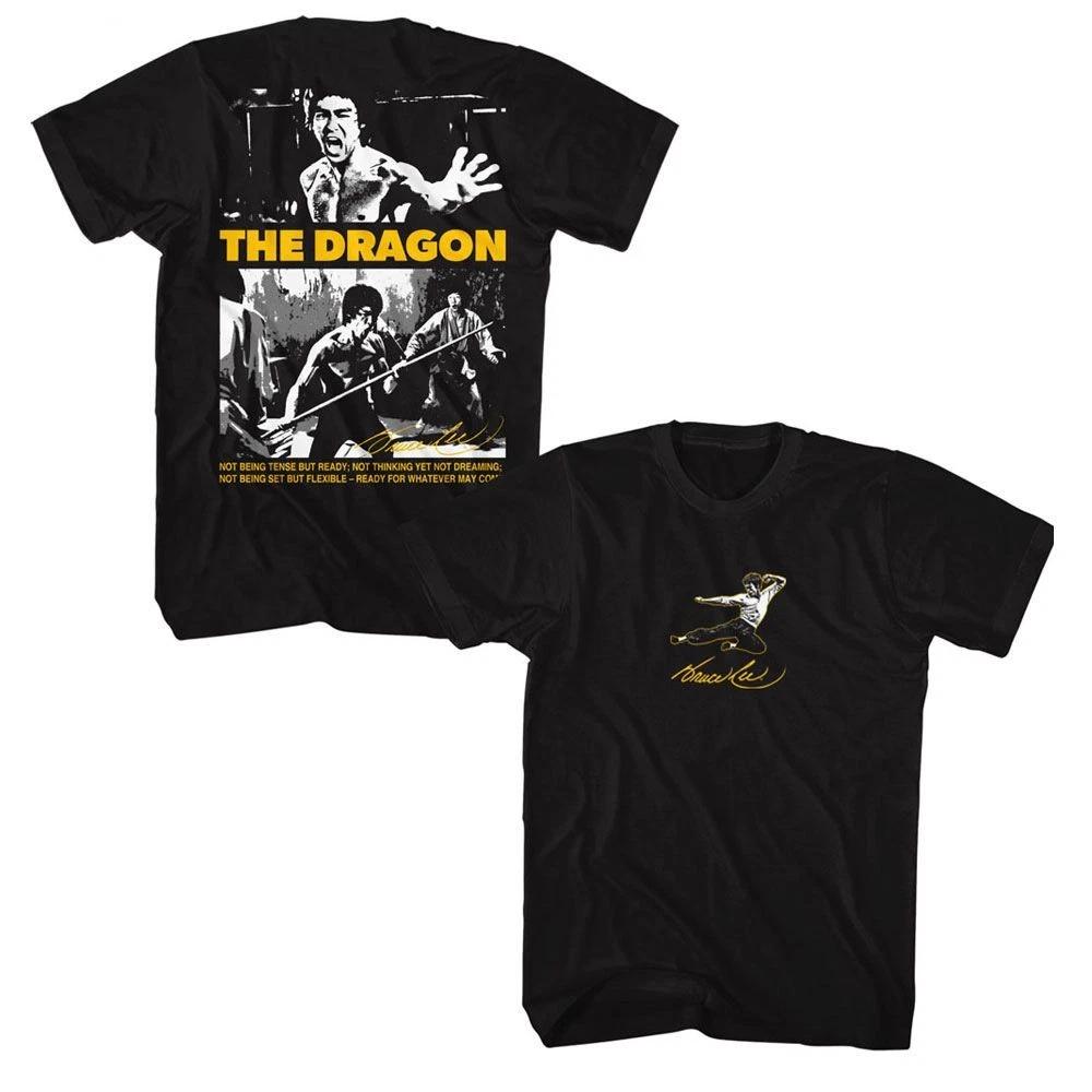 Bruce Lee Be Ready Front And Back Icons Children s T-shirt 140