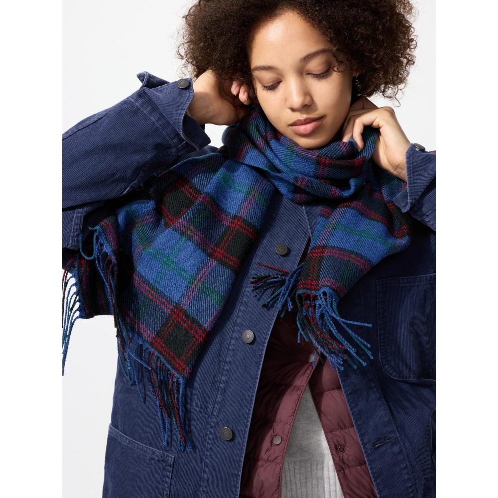 Uniqlo Heat Tech Scarf  Pattern 