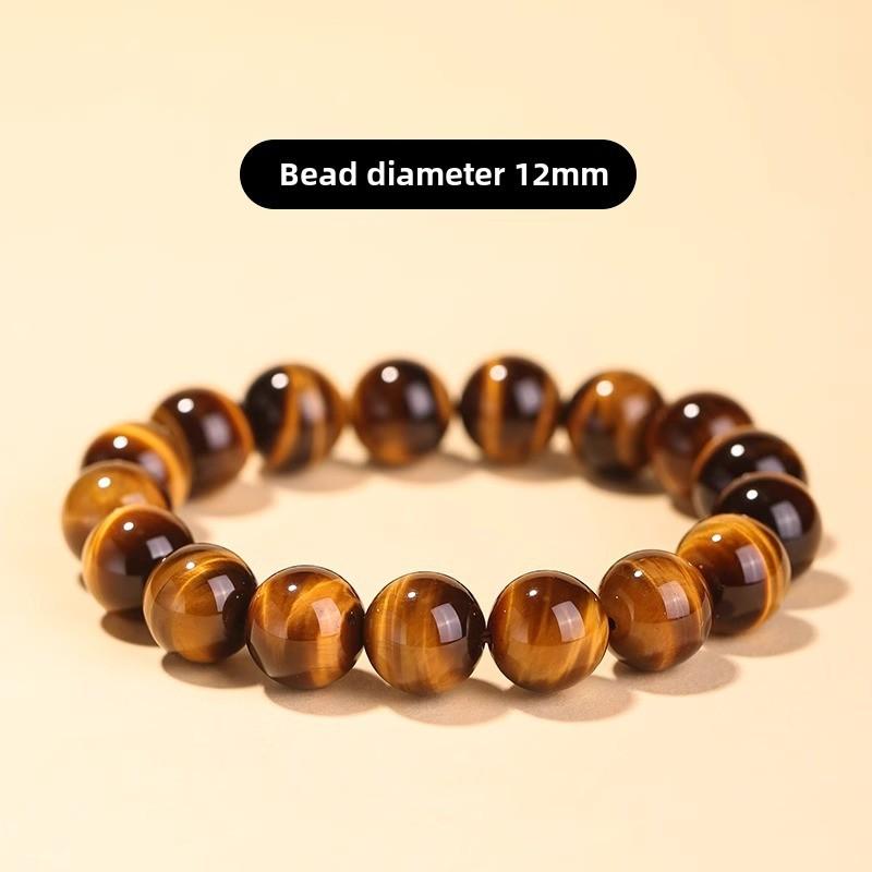 

Браслет из желтого тигрового глаза и камня кошачий глаз - Натуральные кристаллы Ювелирные изделия Горячая распродажа