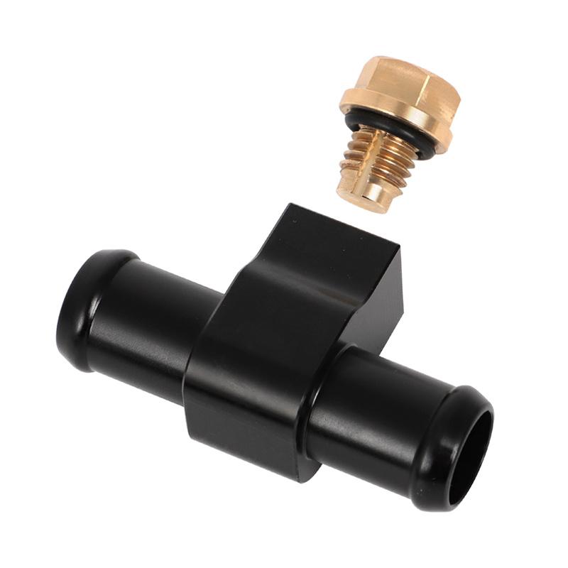 Aluminium Coolant Bleeder Port For Nissan Z33 350z Z34 370Z, G35 G37 Port Heater Hose Connector 1set