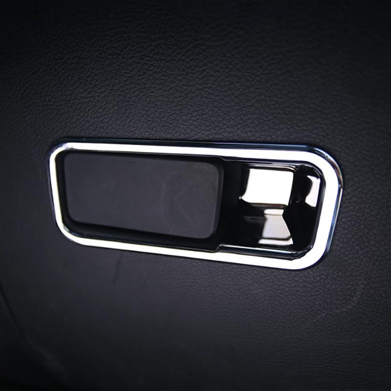 My Good Car Car Copilot Position Storage Box Handle Bowl Frame Cover Trim Sticker for Jeep Compass 2th 2017 + Renegade 2015