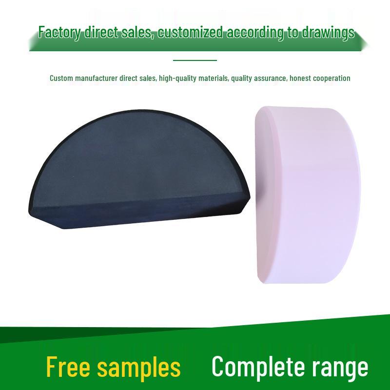 Yoga Brick - High Density EVA, Thickened Odorless Design, Children s Dance Support, Semi-Circular Shape Black