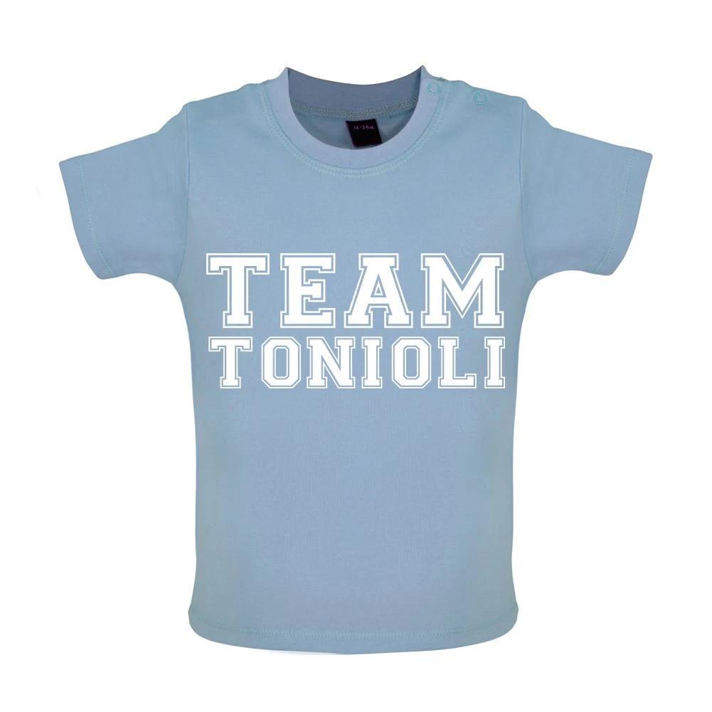 Team Tonioli - Baby Kids Boys Girls Unisex T-Shirt / Babygrow - Funny Love Talent Bruno Britains TV 160