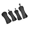 Durable Embroidery Skull Pattern golf Cover Hybrid Driver Headcover Sleeve w/ No. Tag Accessories