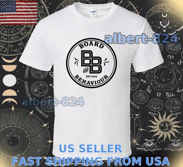 

NEW SHIRT BOARD AND BEHAVIOUR LOGO T shirt FUNNY AMERICAN SIZE S TO 5XL S