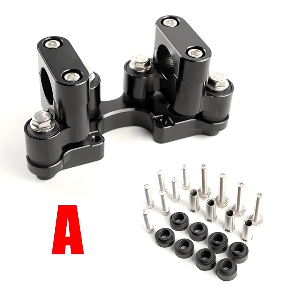 For KTM 390 790 1090 1190 1290 Adventure S T R Accessories Handlebar Riser Mount Clamp Heightening Handle Bar Stabilizer Damping