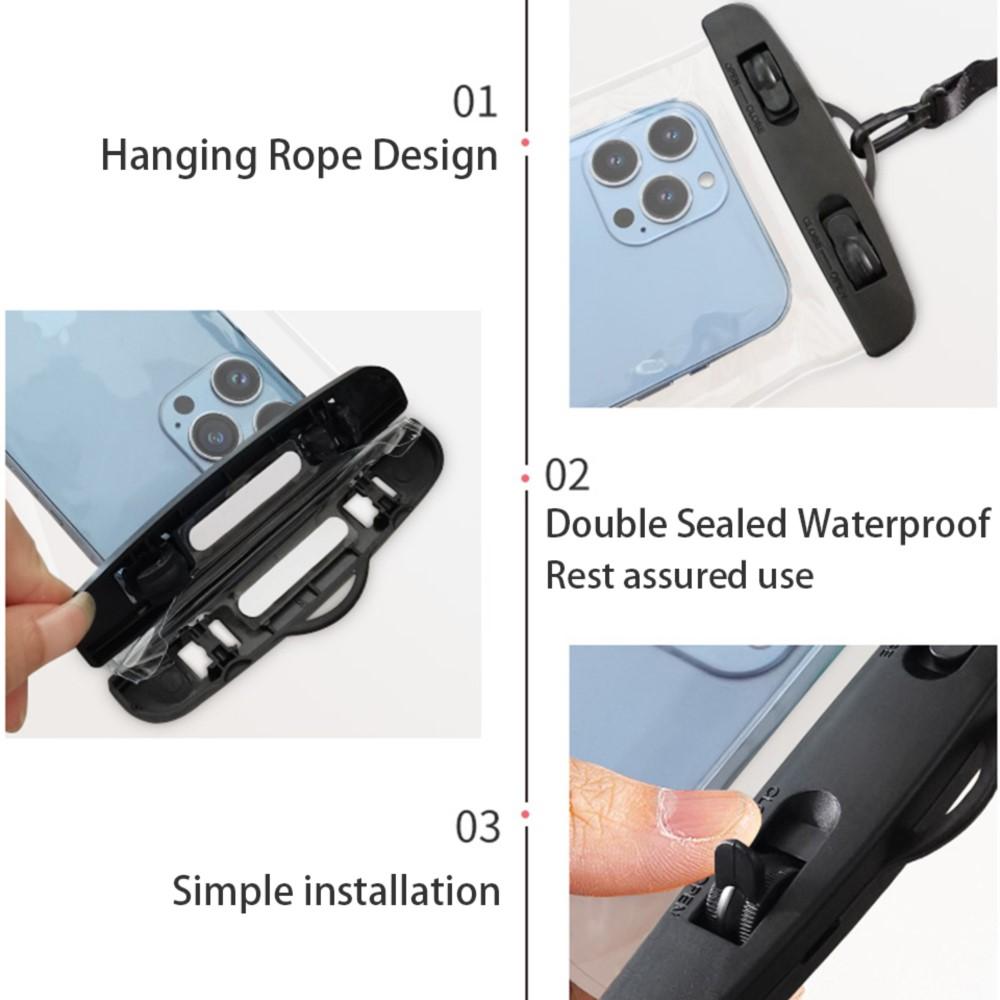 IPX8 Universal Swim Waterproof Bag Ll Phone Pouch Case for Iphone Samsung Google Xiaomi Phone Water Proof Underwater Dry Bag