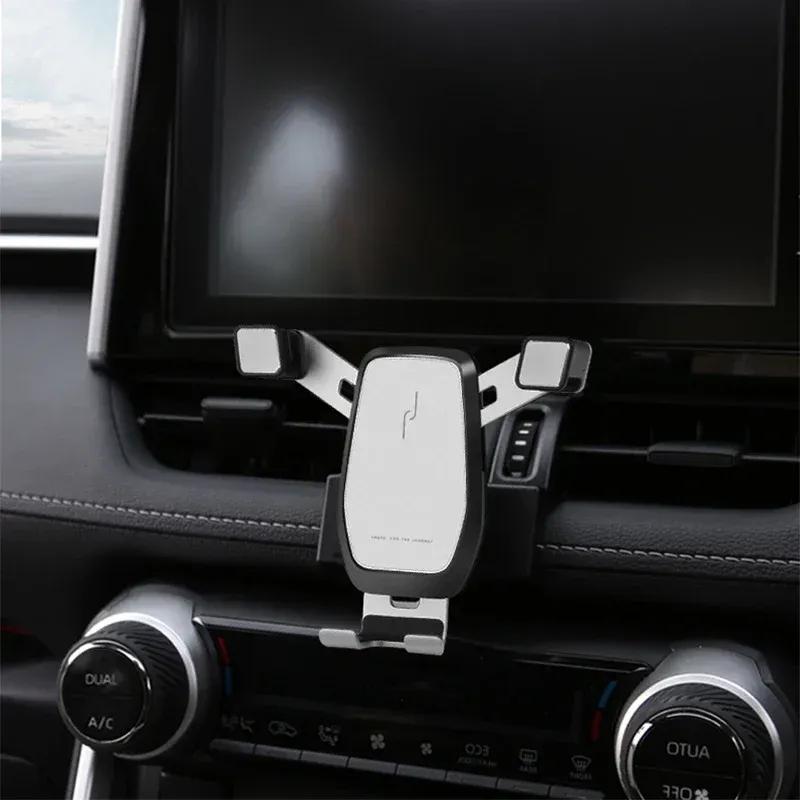 Suport Telefon Auto Gravitațional Suport Dedicat Clip Clește pentru Gura de Ventilație Suport Telefon Mobil pentru Accesorii Toyota RAV4 2019 2020 2021 2022