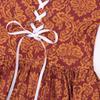 In-Stock Borgia Renaissance Queen Gown: Italian Medieval Long Dress