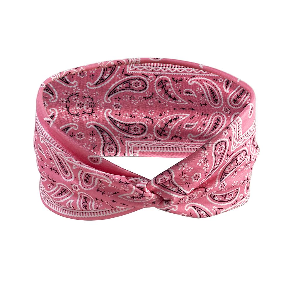 Head Bands Cross Elasticity Hair Band Bandana Print Head Wrap Beauty Sports Headband
