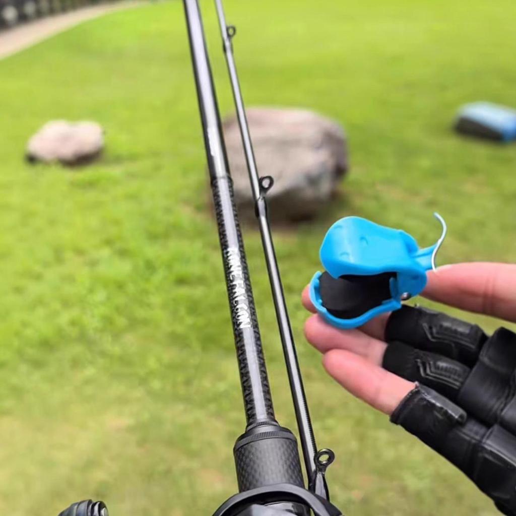 Fishing Rod Tie Holder 2 Pieces Pole Fixed Ball Rod Tie Tackle Clips Holder Fixed Keeper for Men Adults Fishing Beach Lake