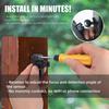 Smart Home Wireless Doorbell with Infrared Sensor and Long-Range Driveway Alarm