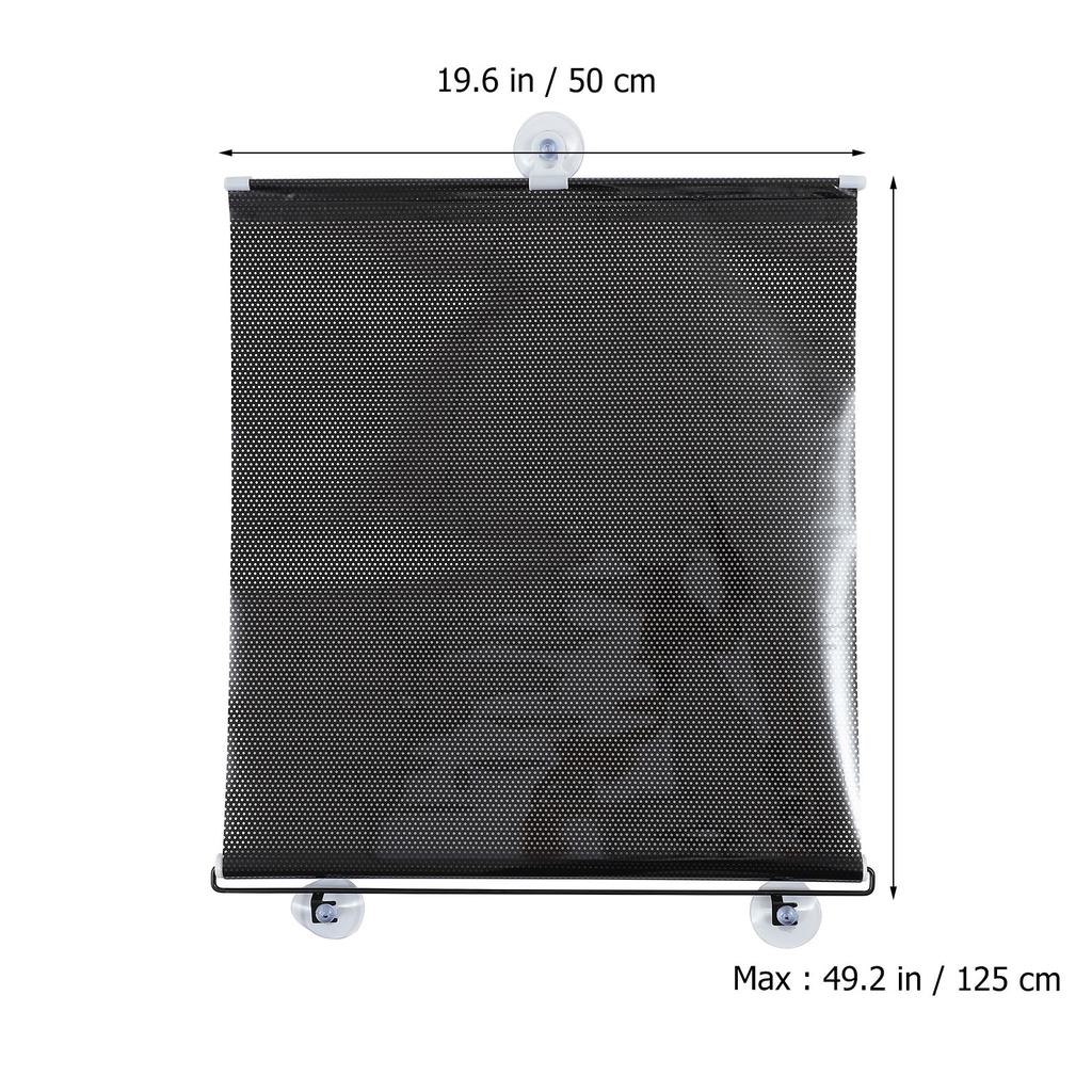 Sunshade Suction Cup Curtains For Balcony Bedroom Glass Doors Portable Blackout Window Shades Easy Installation Adjustable