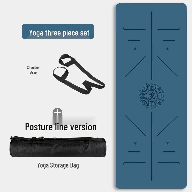 Longchan Non-slip PU Natural Rubber Yoga Mat