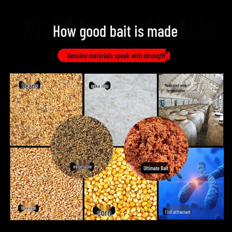 Fermentiertes Weizen Grundfutter zum Karpfenangeln