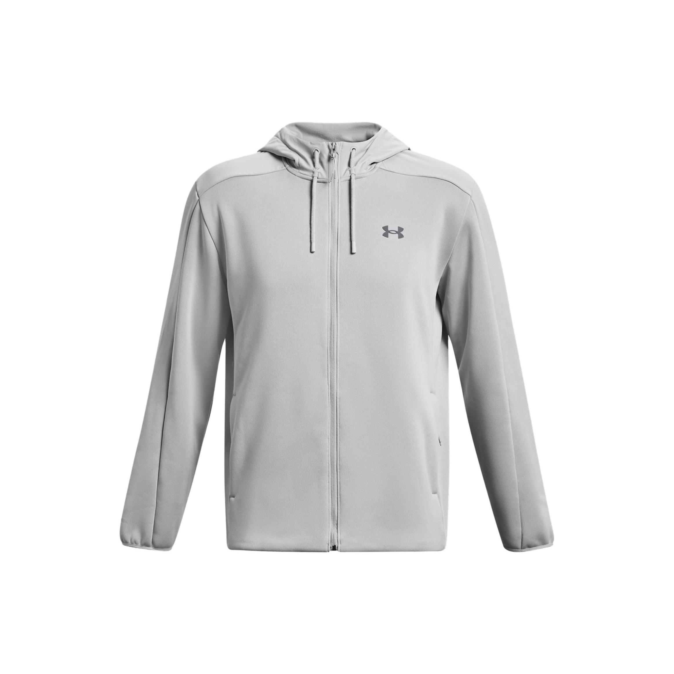 Under Armour Essentials Swacket Hoodie Jacket Grey Men s 1378824-011 XL