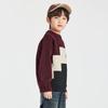 Boys' Winter Warm Round Neck Pullover Sweater
