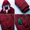 Winter Women Warm Parkas Hooded Retro Thick Plush Coats Female Fleece Lined Mid-Long Cotton Jacket Warm Coats Clothing