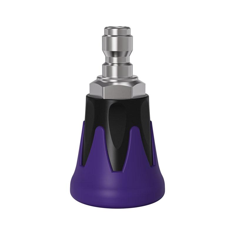 High-Pressure Car Wash Nozzle with Anti-Scratch Soft Silicone Seat and 1/4" Quick Connect Fitting
