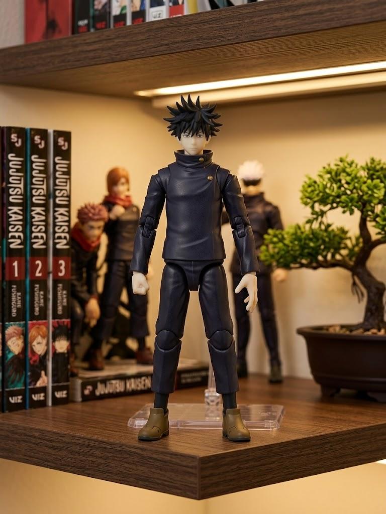 Jujutsu Kaisen Megumi Fushiguro Actiefiguur - Anime Helden Verzamelspeelgoed met Accessoires