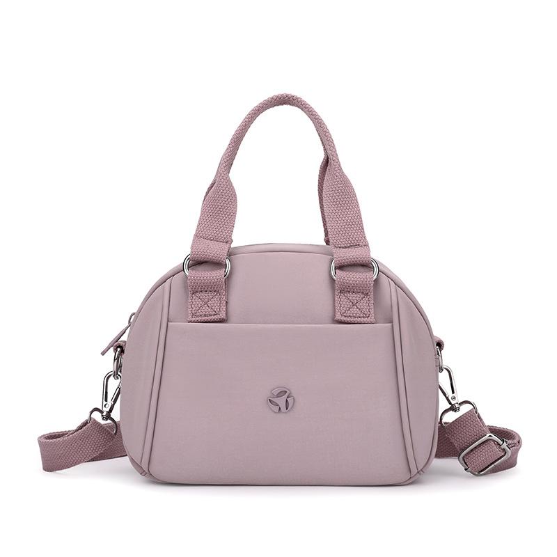 

Сумка через плечо Большая вместительная сумка через плечо Сумка для мам среднего возраста Водоотталкивающая нейлоновая сумка фиолетовый