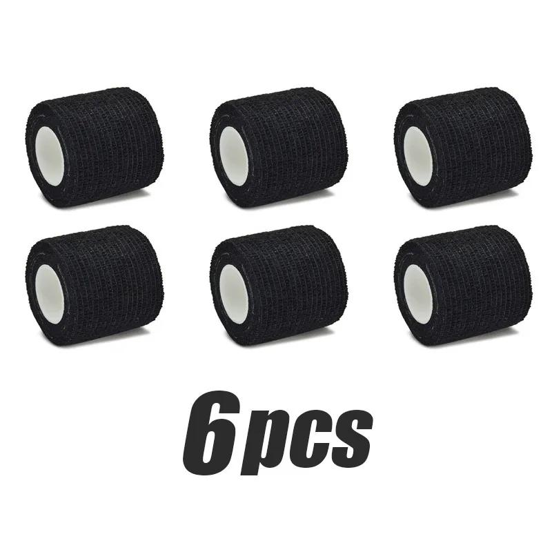 

6/15 шт. 5 см x 4,6 м Бинт для тату-грипа Тату-лента для грипа Повязка для покрытия Защита пальцев и запястий Нетканый эластичный тату-бандаж