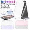 Clear TPU Case for Nintendo Switch 2 Anti-Scratch Protective Case Cover Anti-Fall Transparent Soft Skin Cover Gaming Accessories