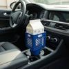 Auto-Becherhalter-Erweiterung für quadratische Halbe-Gallone-Milchkannen, Adapter im klassischen Milchkasten-Stil, Universeller Auto-Innenraum-Organizer für LKW-SUVs