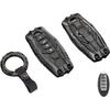 Robuste Schlüsselanhängerhülle für Nissan Altima Armada Maxima Murano Pathfinder Rogue Titan Armada Altima Versa Sentra Zinklegierung Keyless Entry Schlüsselanhänger