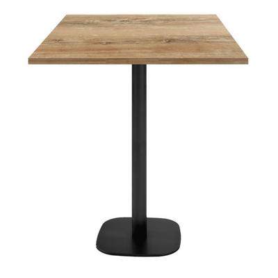 70 X 70 Cm High Table - Round Model Slovenian Oak