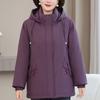 Plus Size XL-6XL Middle Age Women's Down Jackets Winter Parkas Elegant Loose Thick Warm Down Coats Woman Outerwears