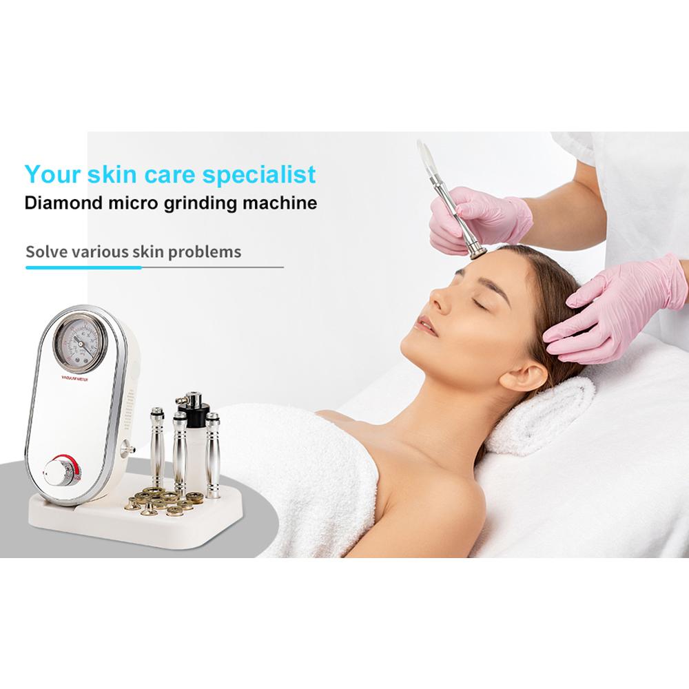 3 In 1 Diamond Microdermabrasion Facial Lifting Machine Vacuum Suction Face Water Spray Exfoliate Removal Peeling Skin Care Tool