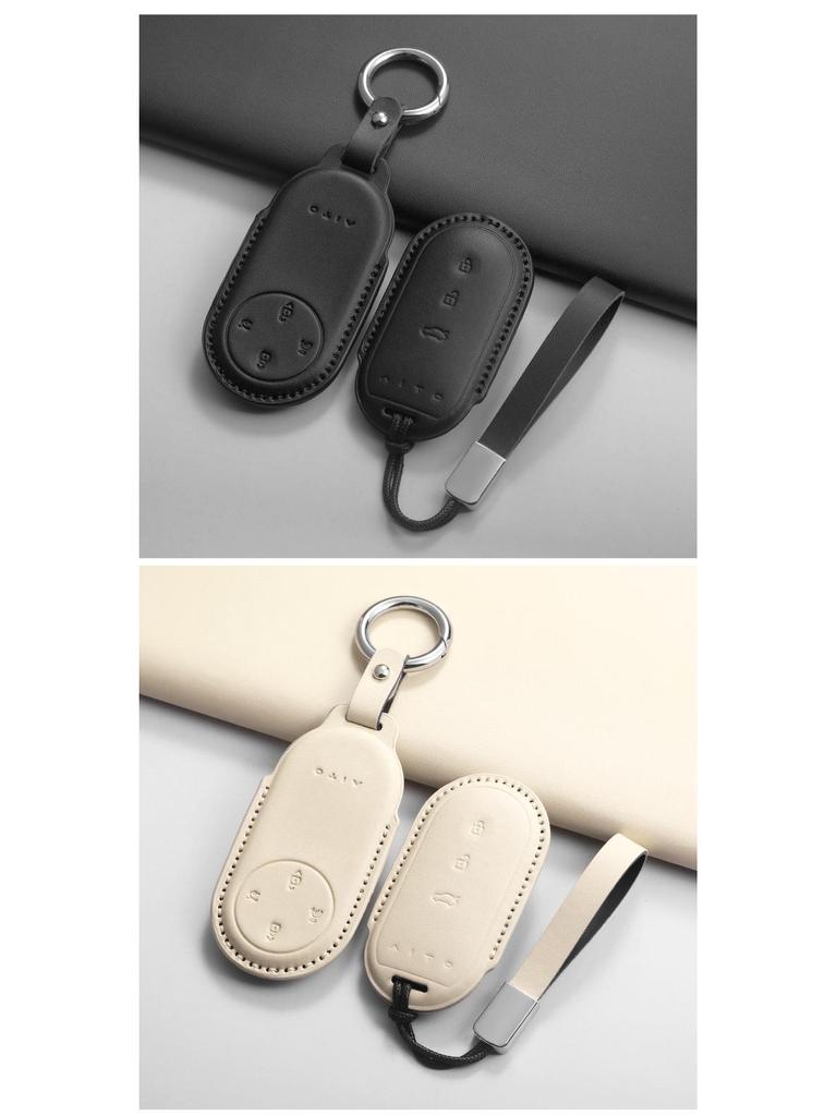 AITO M9 Key Case: Original Car Color, 2025 New M8 Protective Shell, M7 Buckle, M5 Bag Automotive Accessories