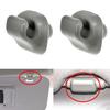 10PCS Sunvisor Holder Clip Clear Gray For Honda Civic CR-V For Accord Civic Viso